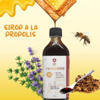 une bouteille de Propolis concentrée pour une protection immunitaire optimale.